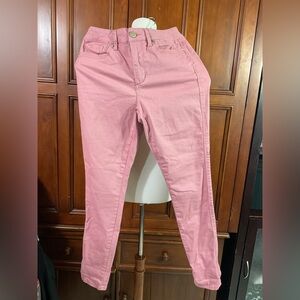 Seven7 Women's High Rise Jeans in Pink